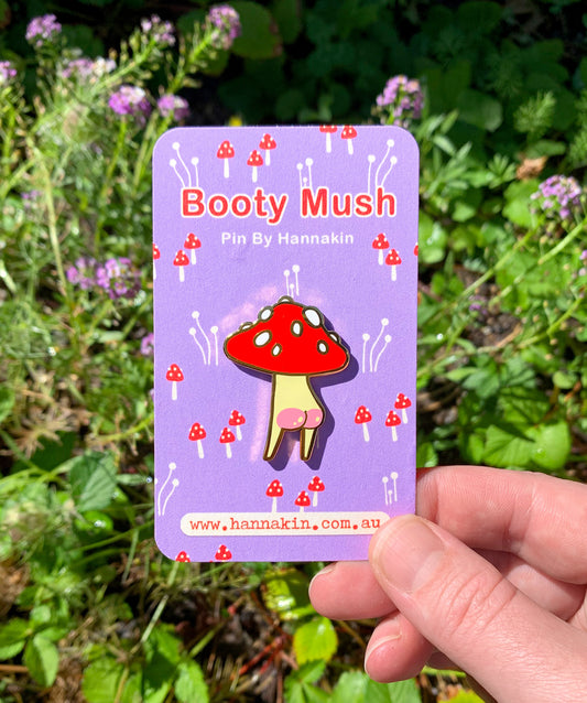 Booty Mush - Enamel Pin