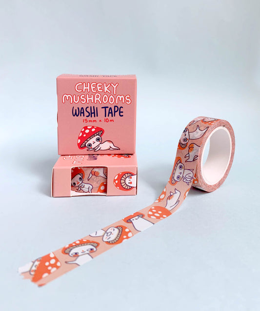 Cheeky Mushrooms - Washi Tape