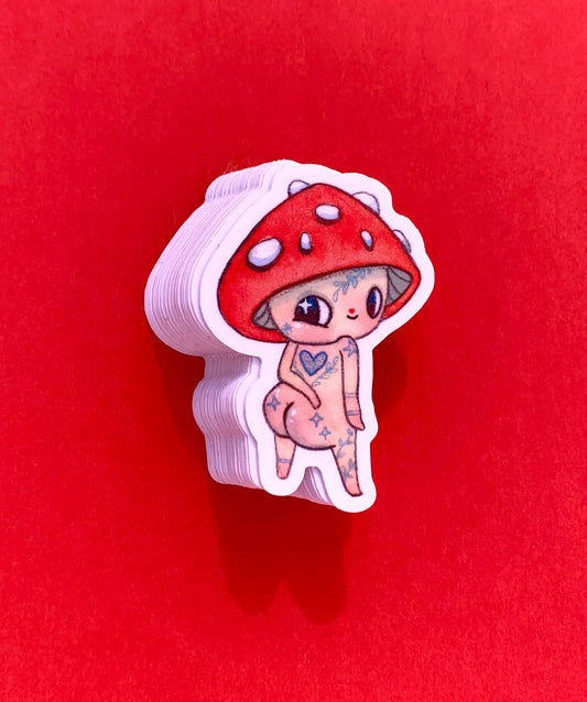 Coy Inked Cap - Vinyl Sticker
