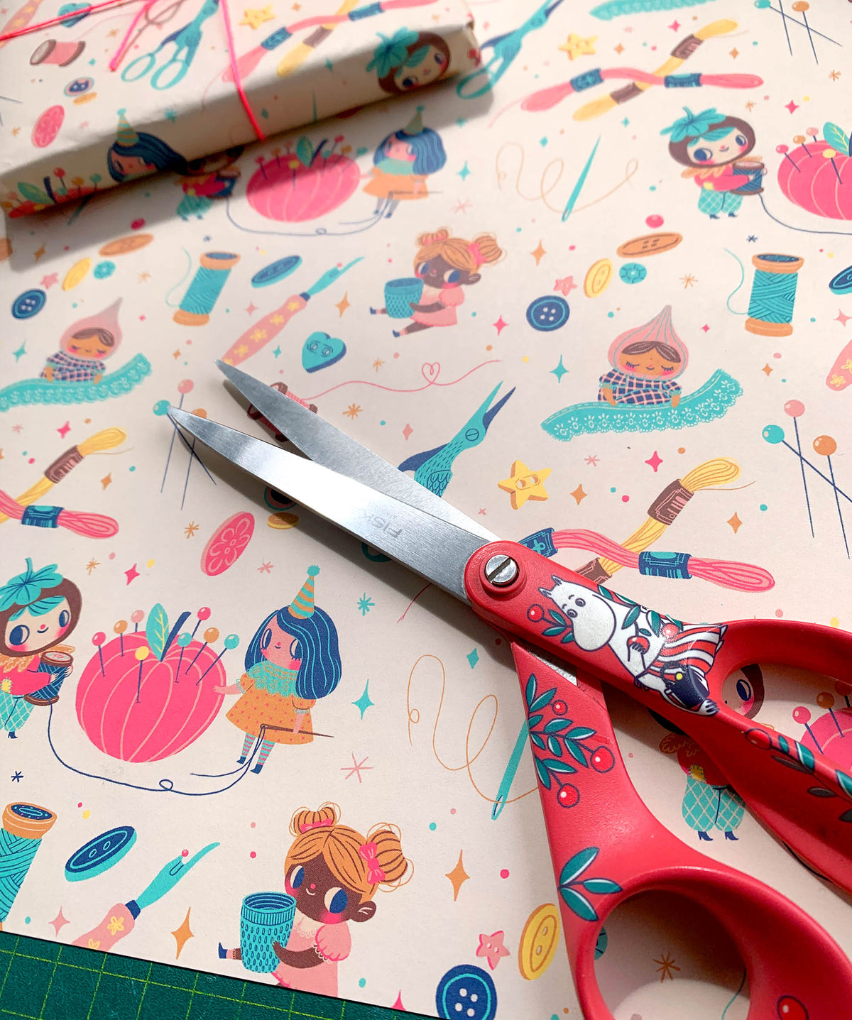 Craft Cuties - Wrapping Paper - Single Sheet