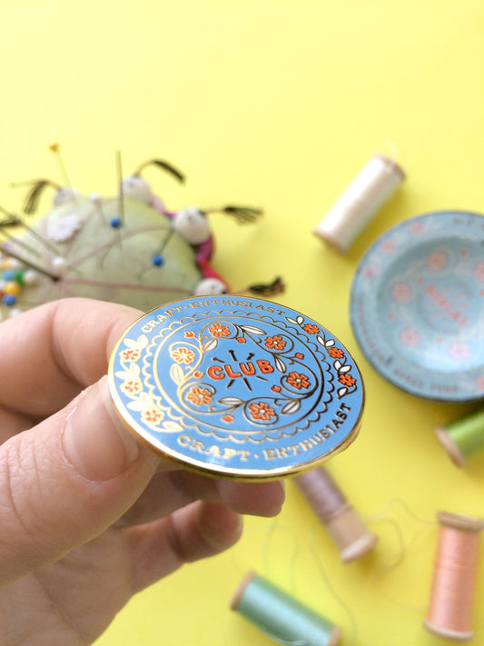 Craft Enthusiast Club - Enamel Pin