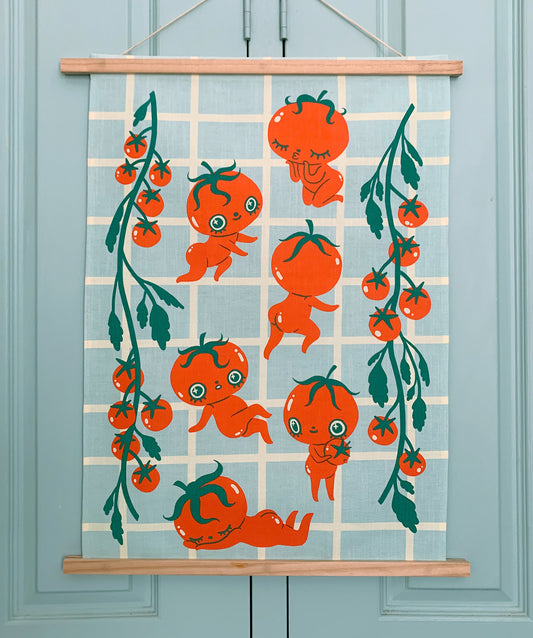 Juicy Tomatoes - Tea Towel