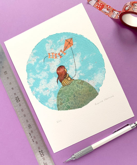 Kite - A5 Print