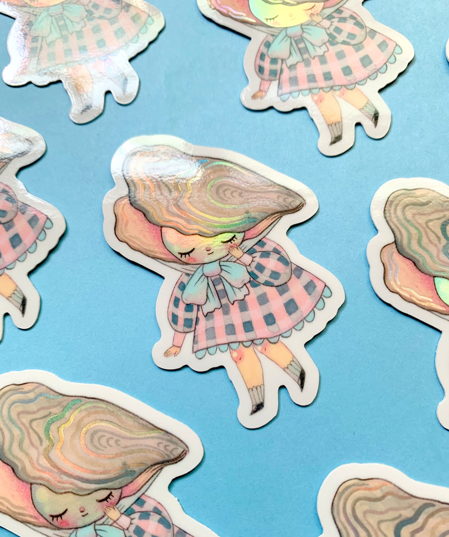 Pearl - Holographic Vinyl Sticker