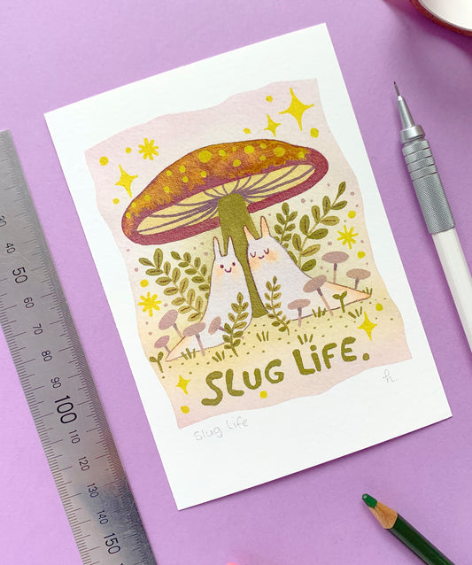 Slug Life - Mini Print