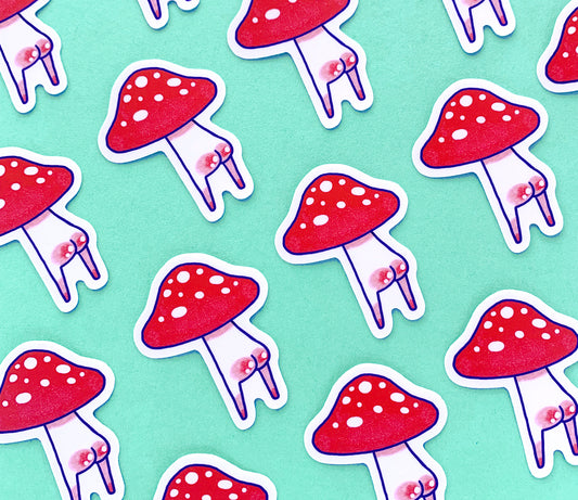 Booty Mush - Vinyl Sticker