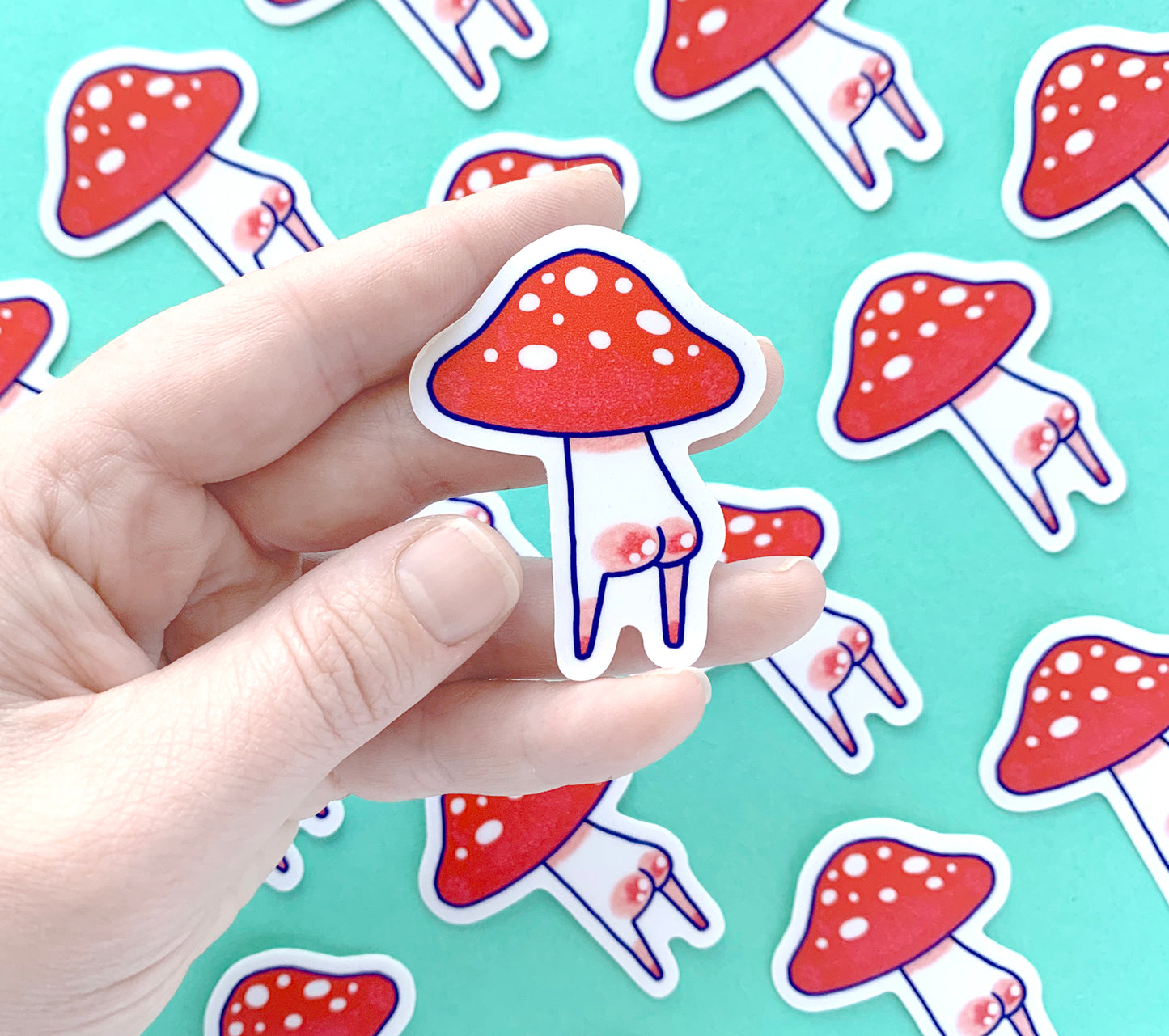 Booty Mush - Vinyl Sticker