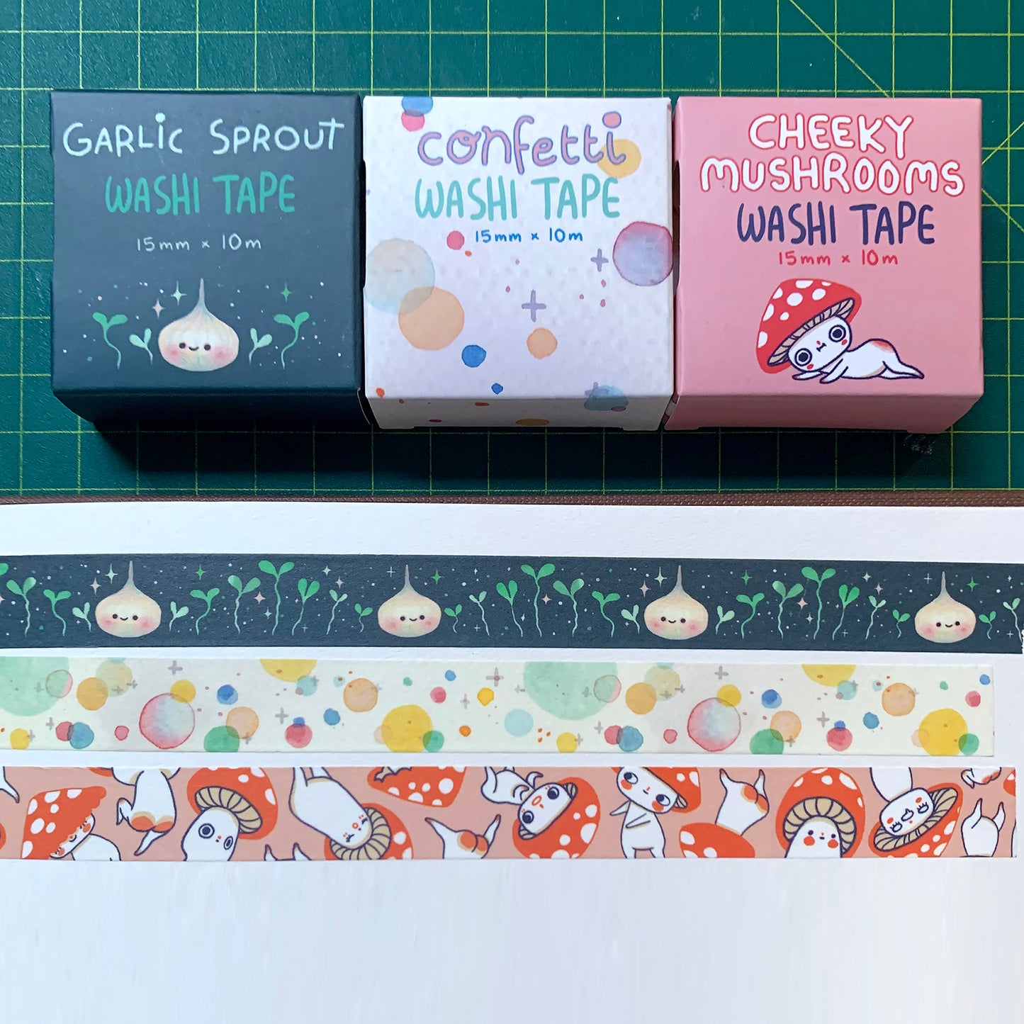 Cheeky Mushrooms - Washi Tape