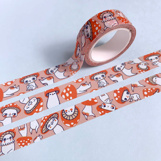 Cheeky Mushrooms - Washi Tape