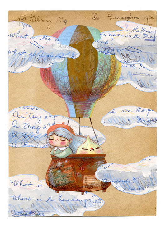 The Cloud Nine Copper Pot - A4 Print