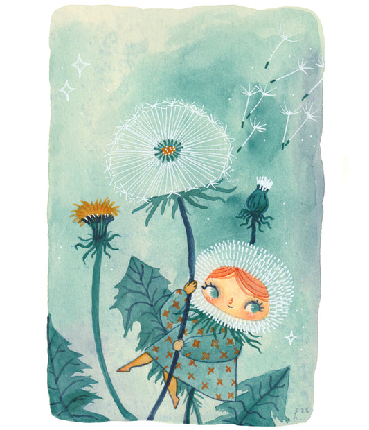 Dandelion - A3 Print