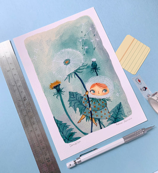 Dandelion - A5 Print