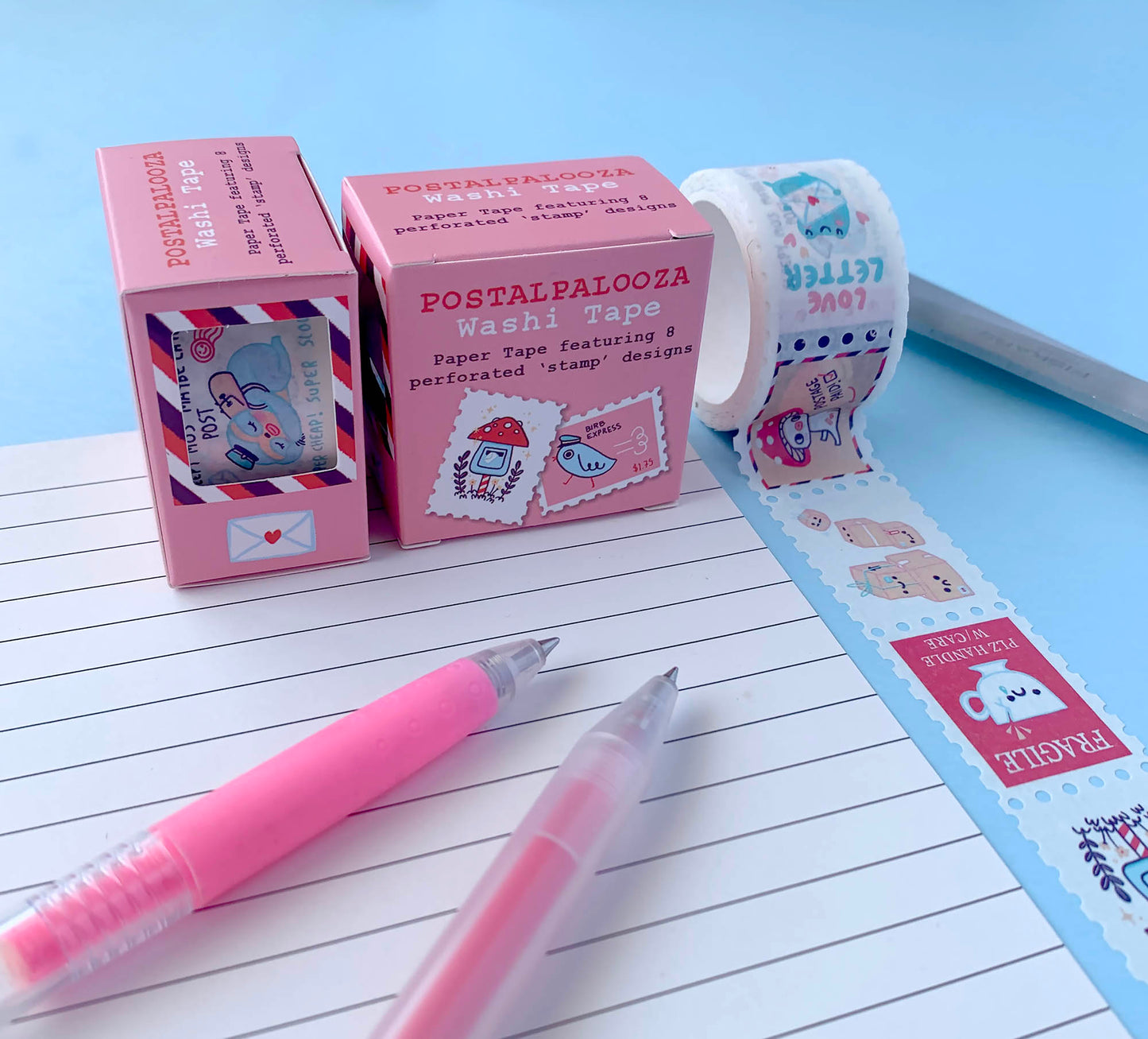 Postalpalooza - Stamp Washi Tape