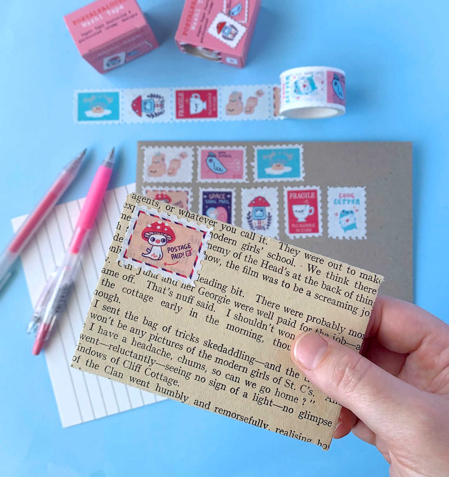 Postalpalooza - Stamp Washi Tape