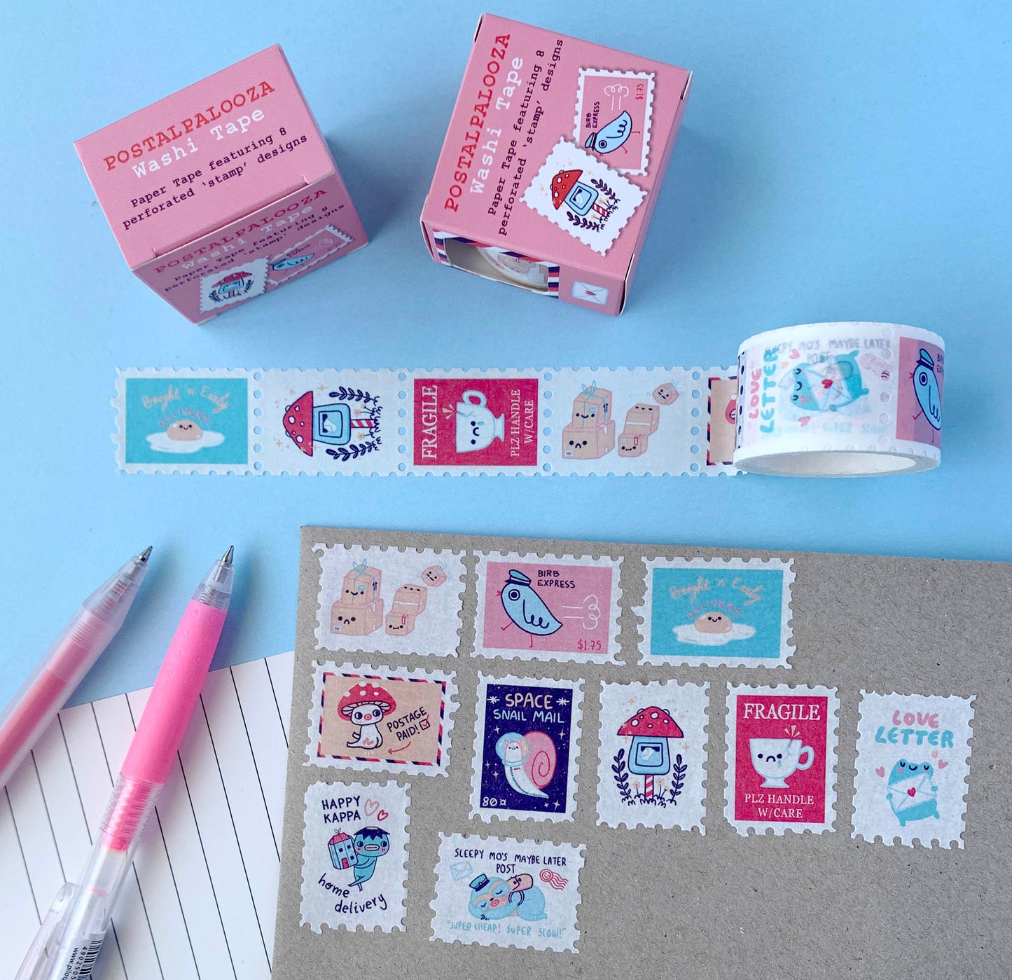Postalpalooza - Stamp Washi Tape
