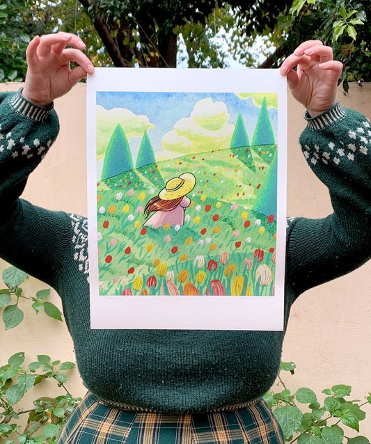 Tulips - A3 Print