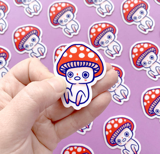 Squat Mush - Vinyl Sticker