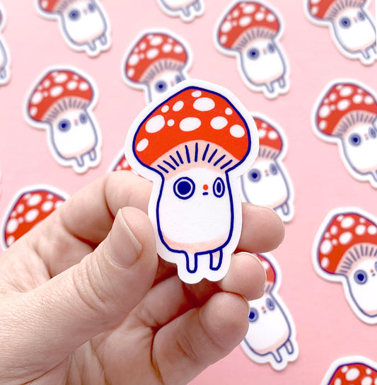 Plump Mush - Vinyl Sticker