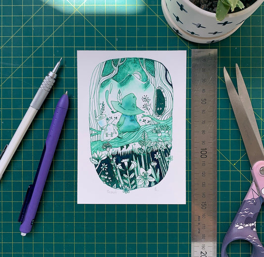 Scout - Mini Print