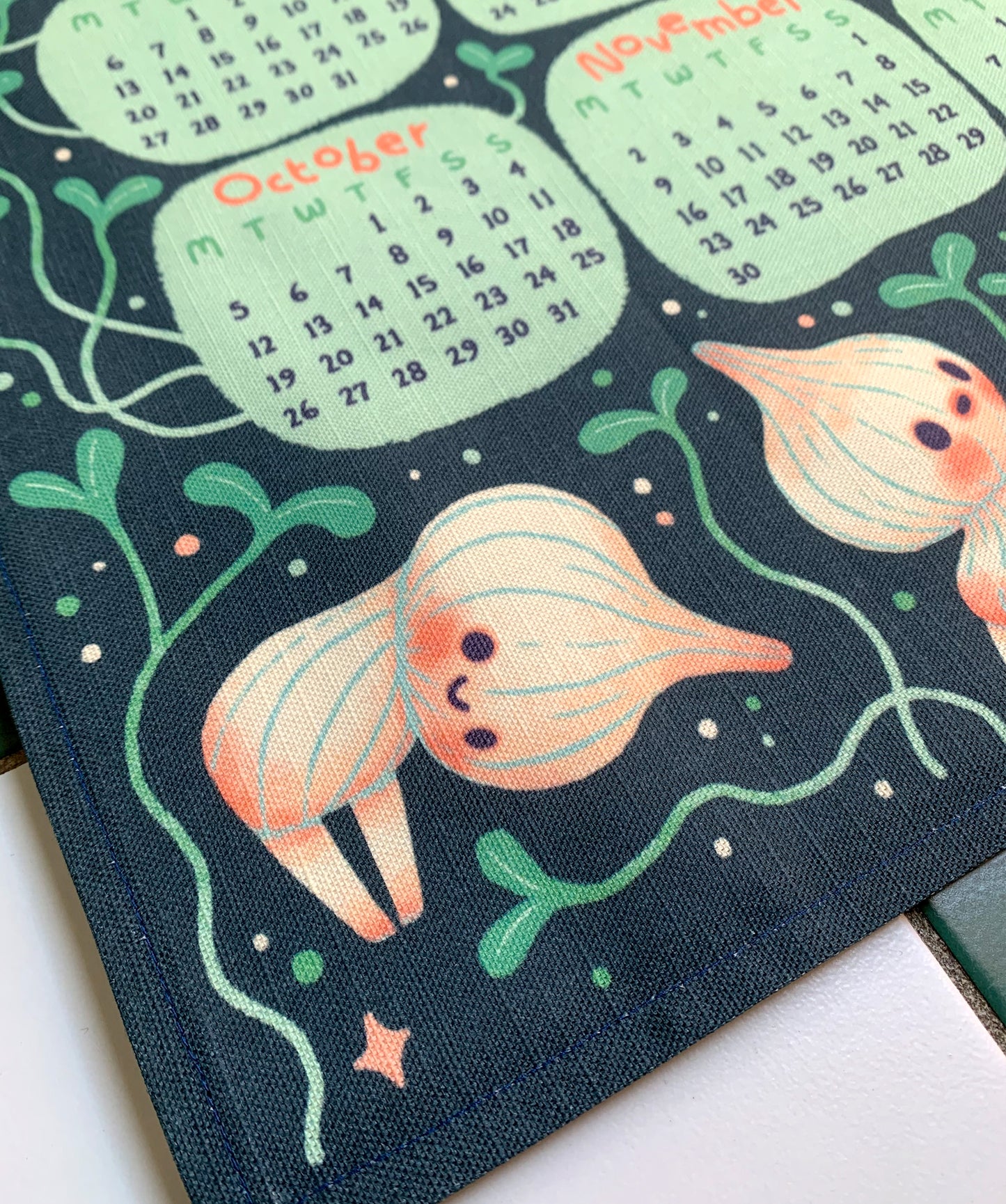 2026 Calendar Tea Towel