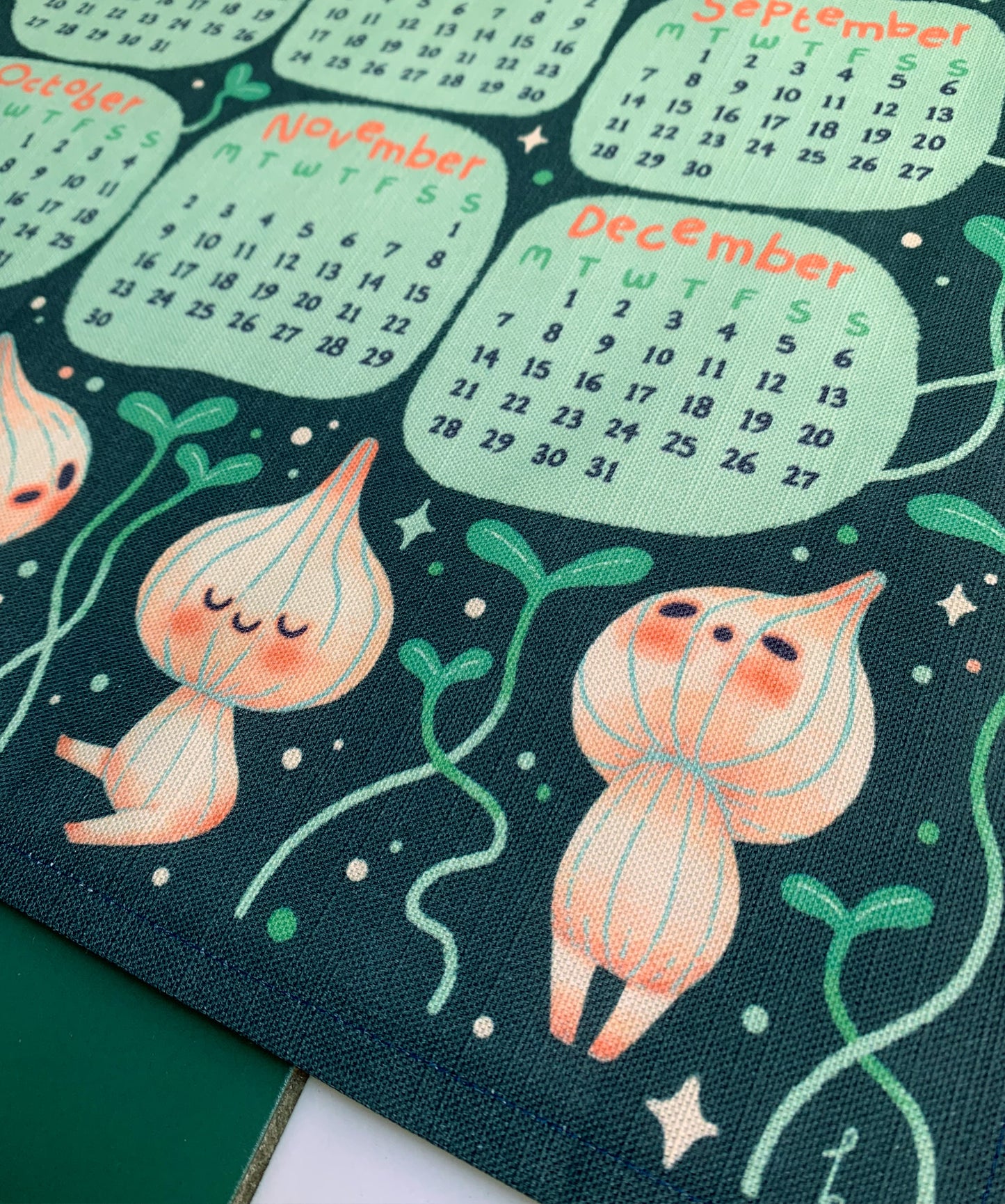 2026 Calendar Tea Towel