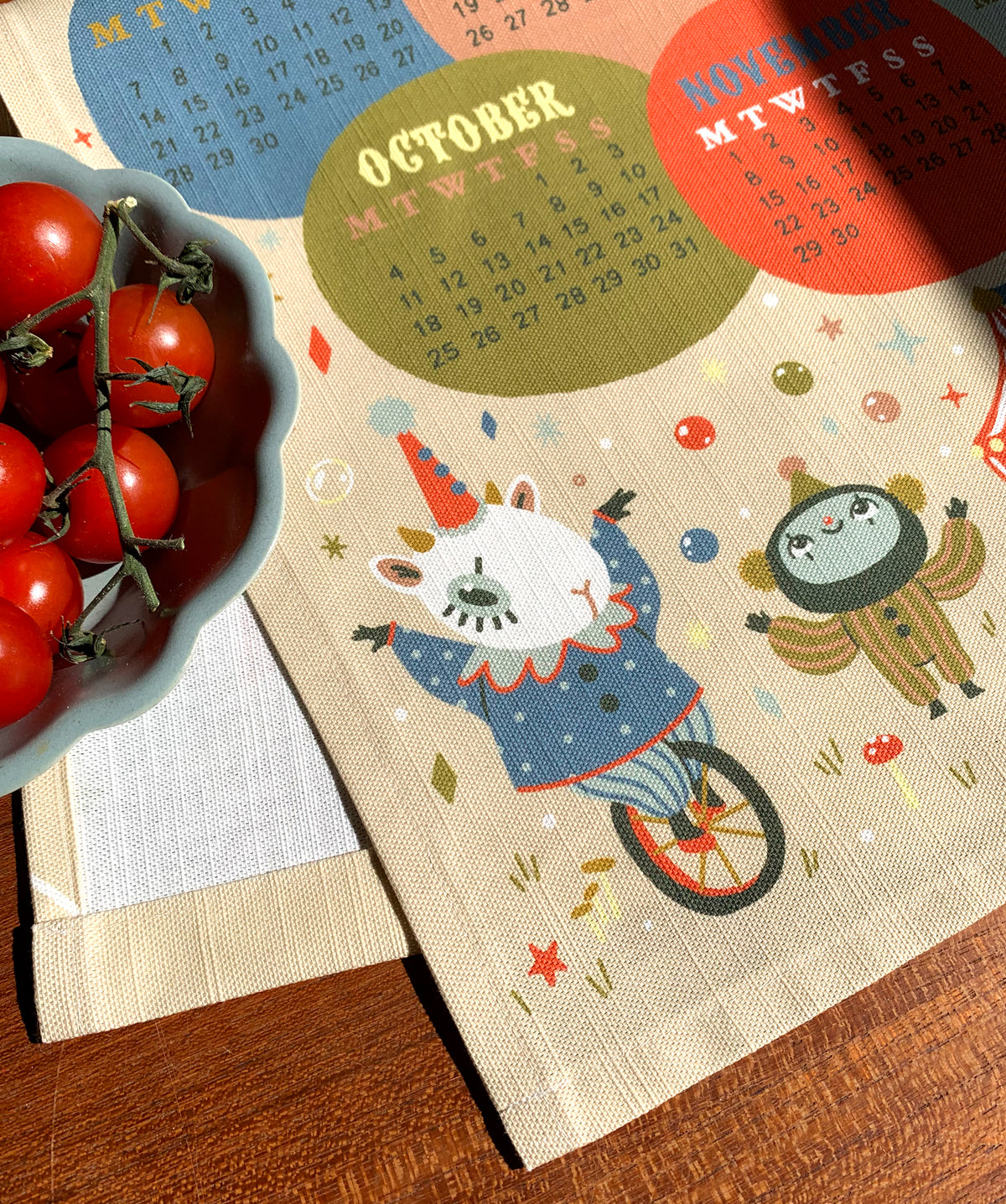 2027 Calendar Tea Towel PRE-ORDER