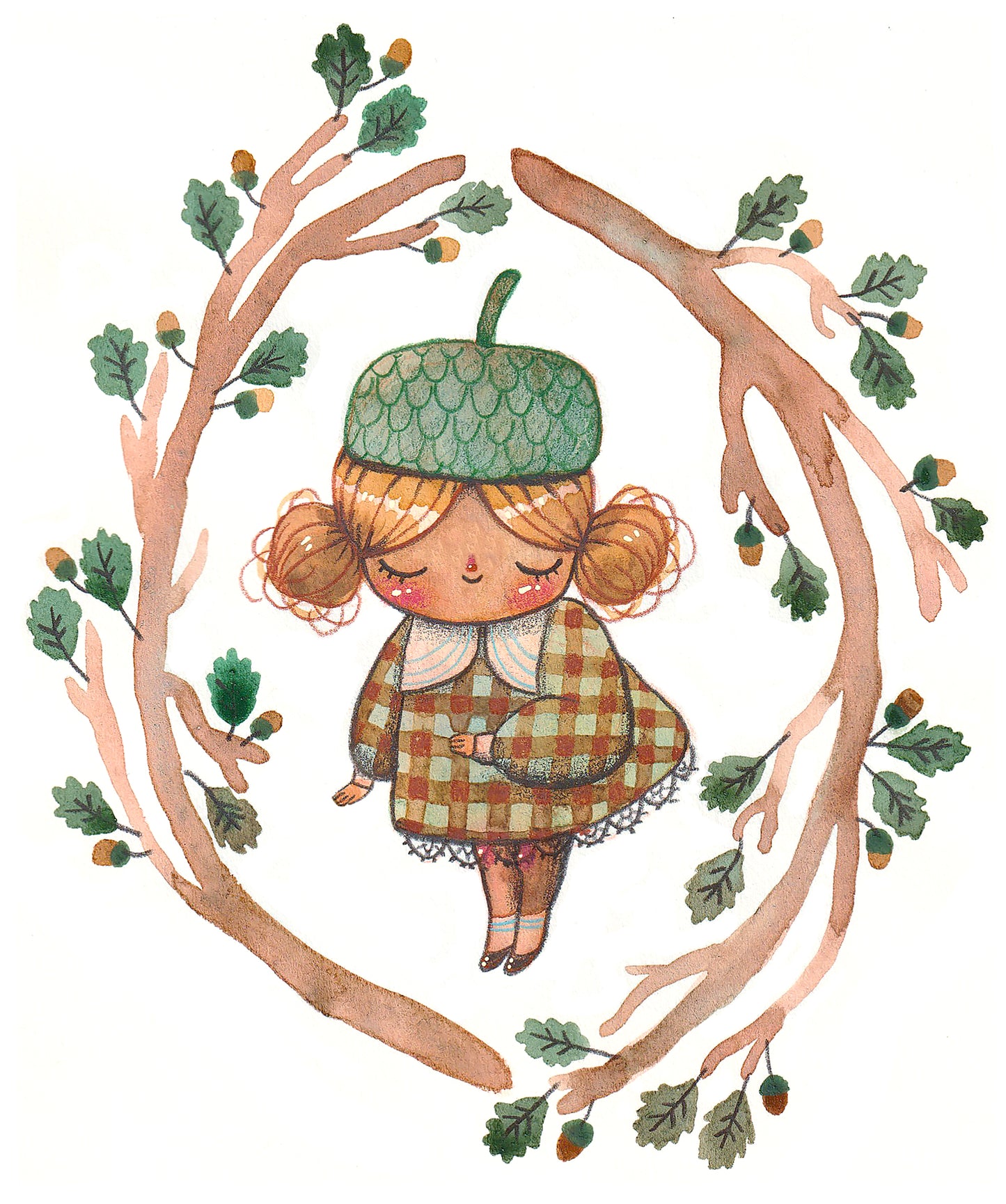 Acorn - Mini Print