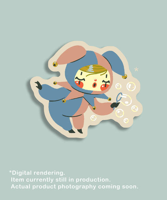 Bubble Bells - Vinyl Sticker