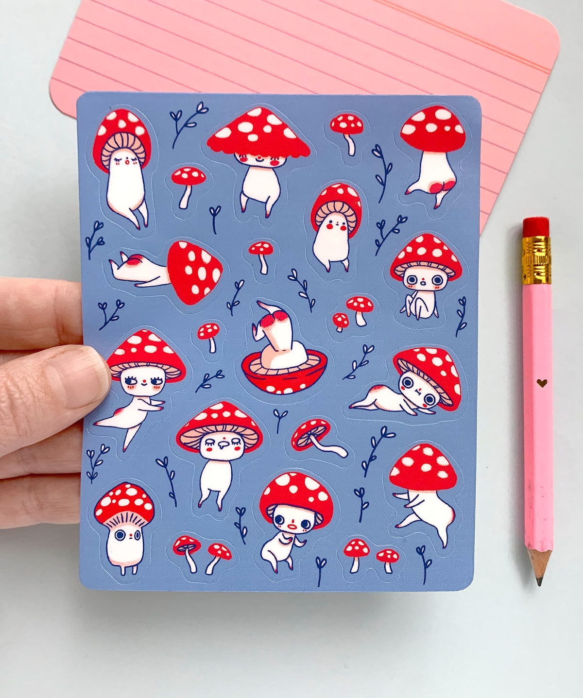 Cheeky Mushrooms - Sticker Sheet