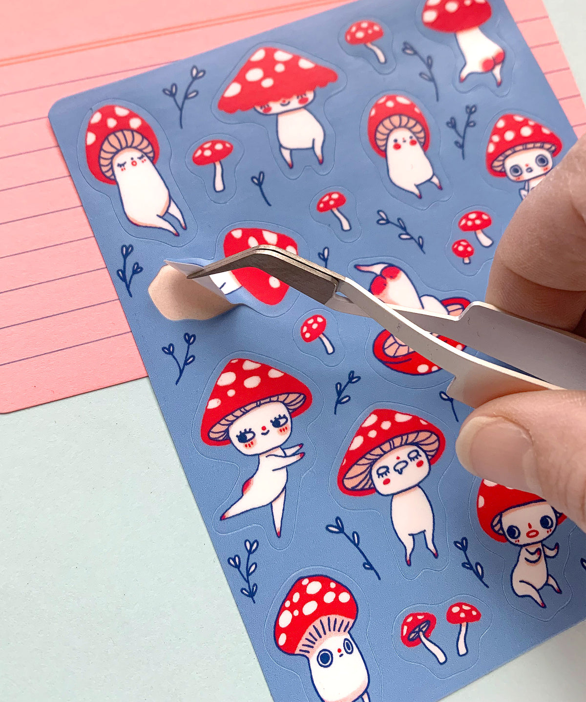 Cheeky Mushrooms - Sticker Sheet