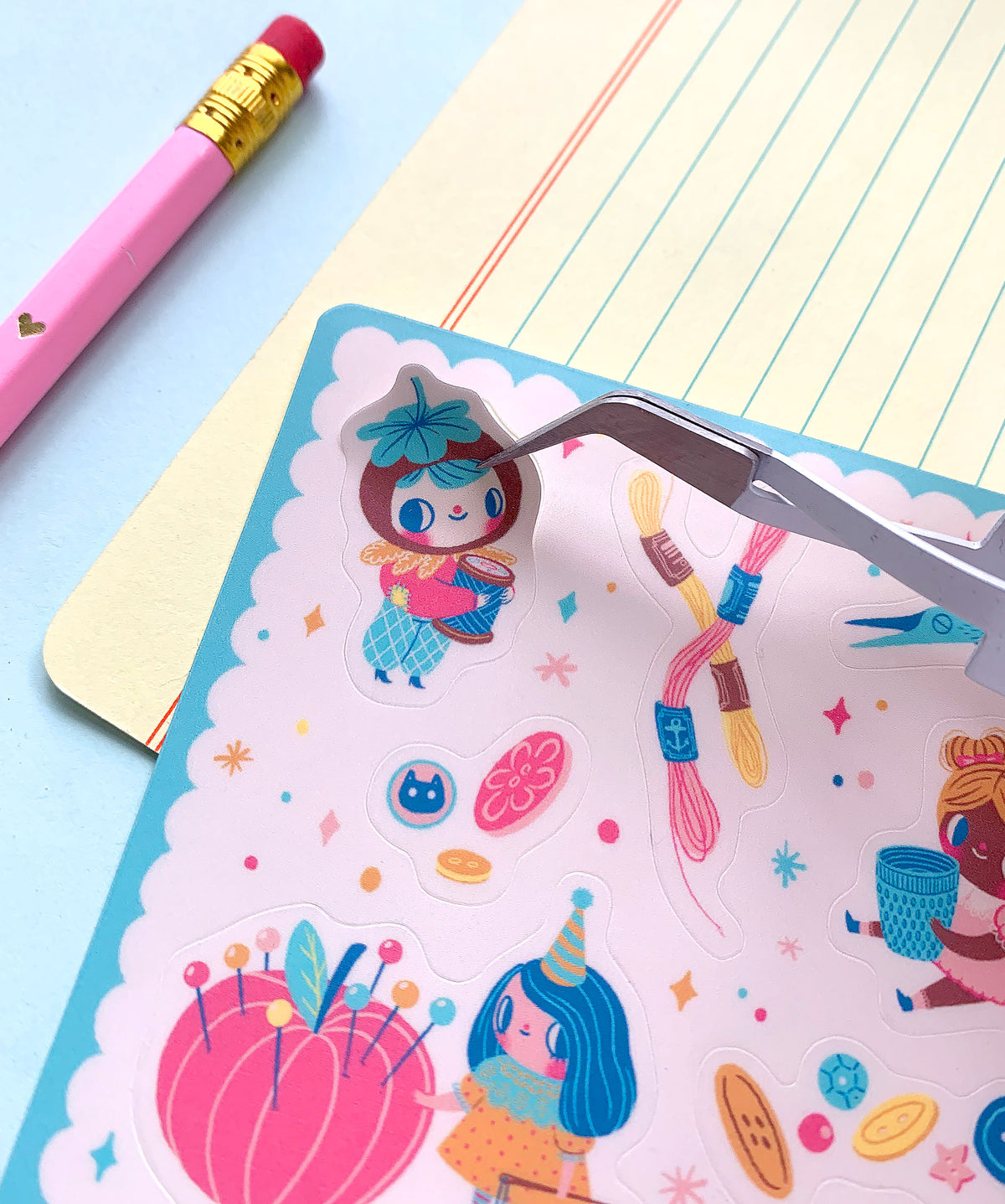 Craft Cuties - Sticker Sheet