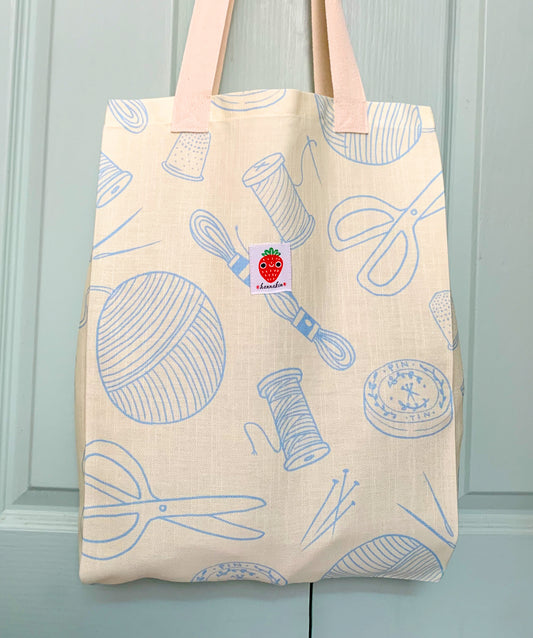 Craft Bits - Tote Bag (Cream)