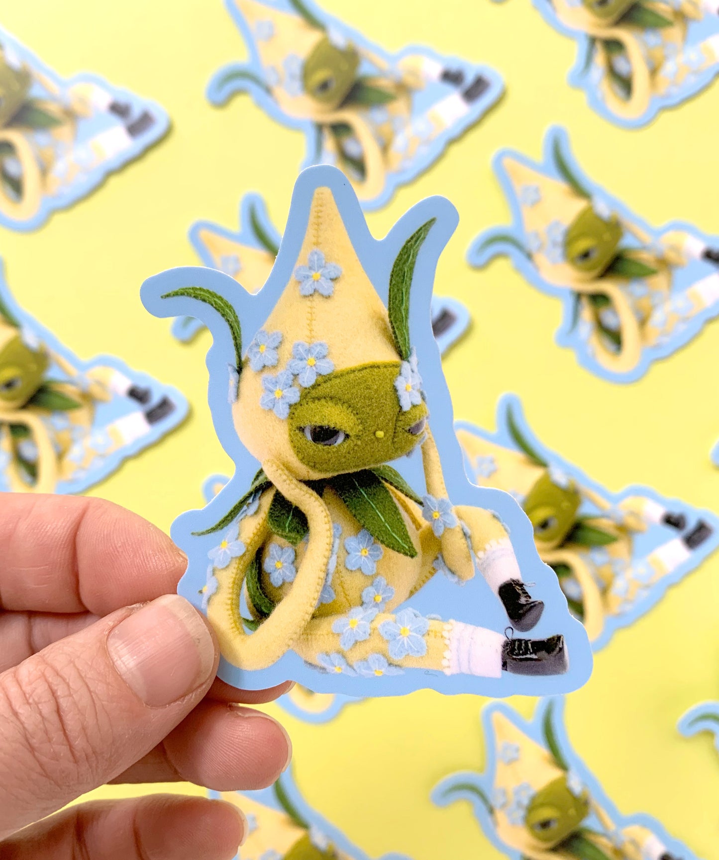 Forget Me Not - Vinyl Sticker