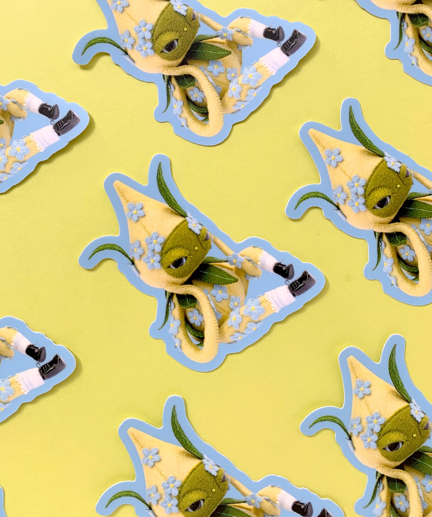 Forget Me Not - Vinyl Sticker