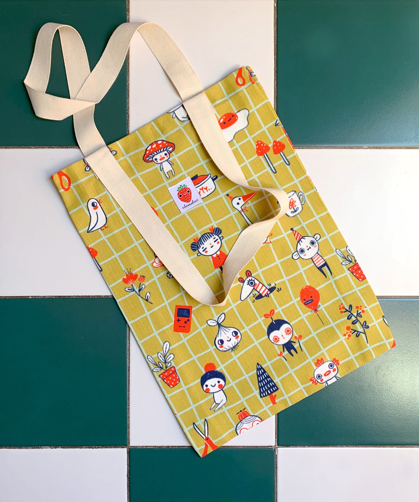 Friends & Bobs - Tote Bag (Mustard)