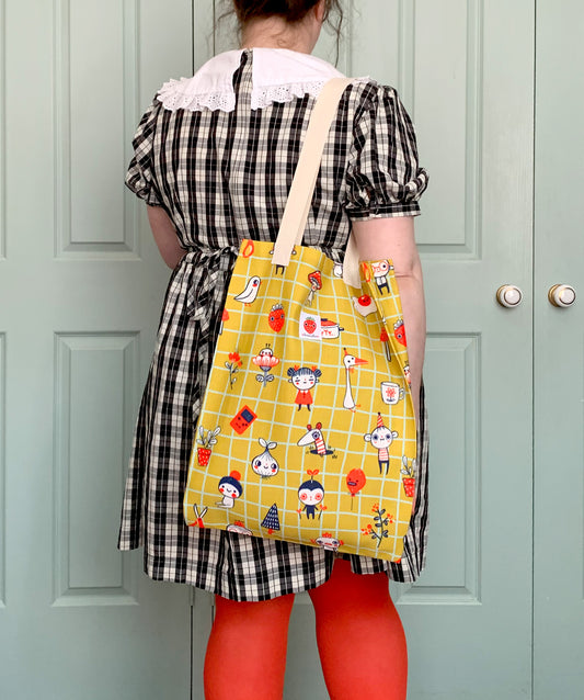 Friends & Bobs - Tote Bag (Mustard)