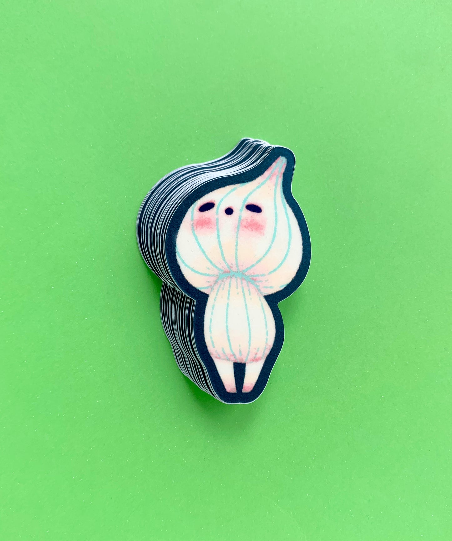Awed Garlic - Vinyl Sticker