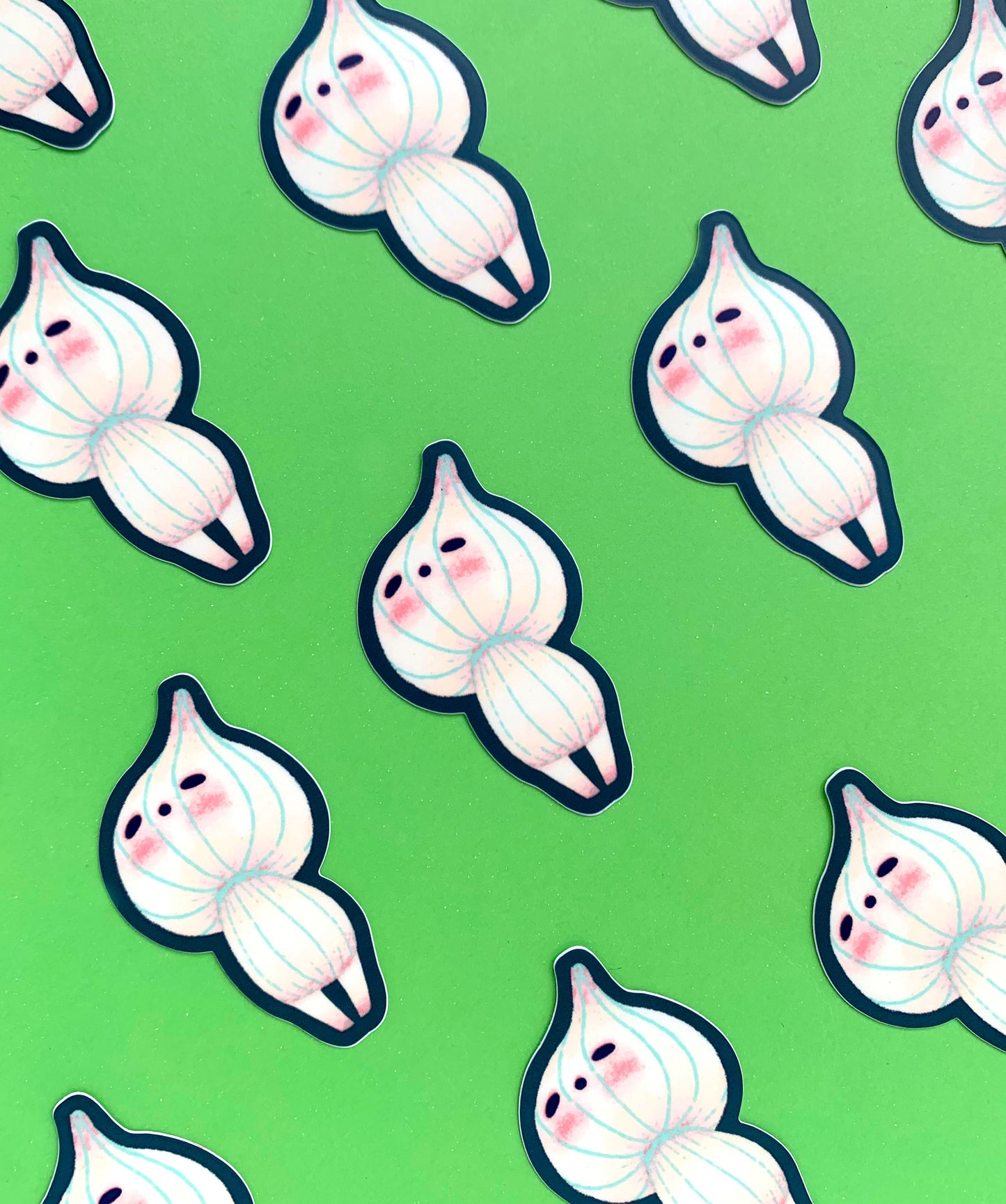 Awed Garlic - Vinyl Sticker