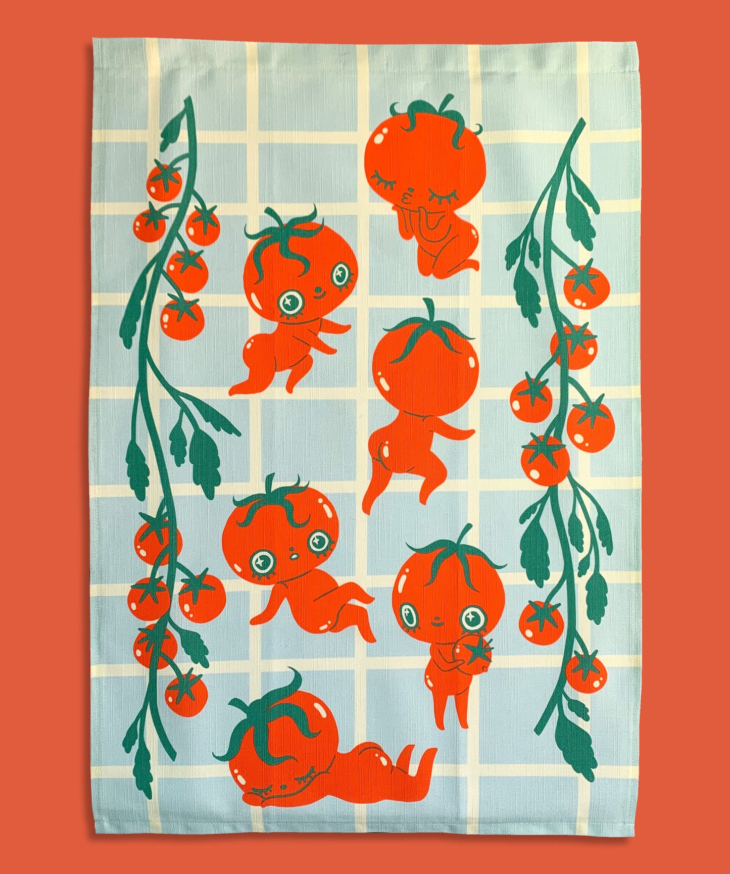 Juicy Tomatoes - Tea Towel