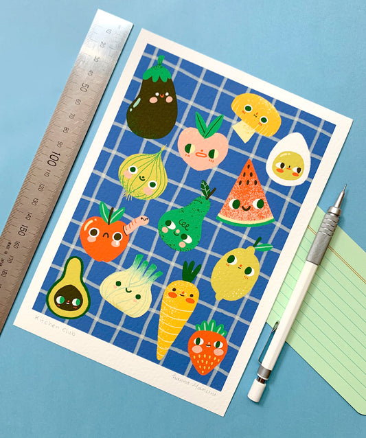 Kitchen Club - A5 Print