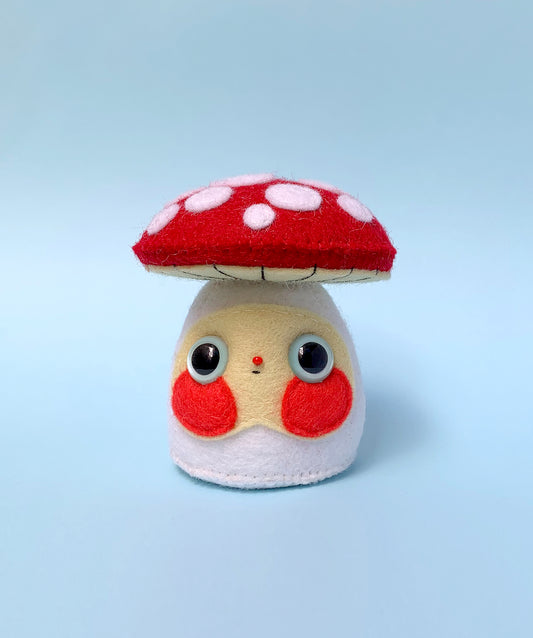 Toadstool Mushroom - Pin Cushion/Desk Friend