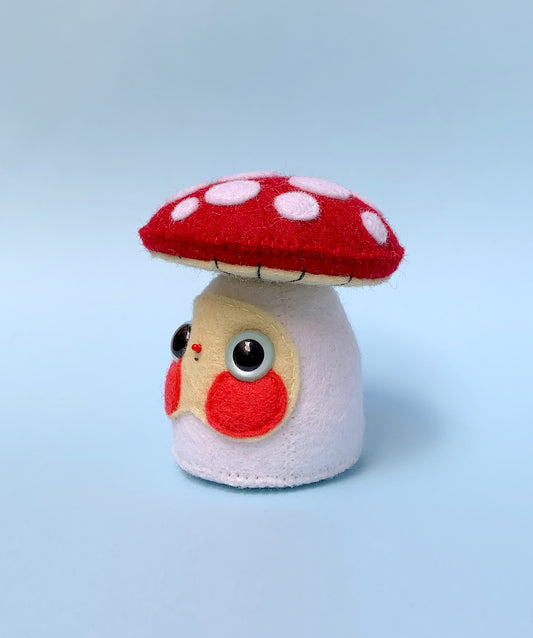 Toadstool Mushroom - Pin Cushion/Desk Friend