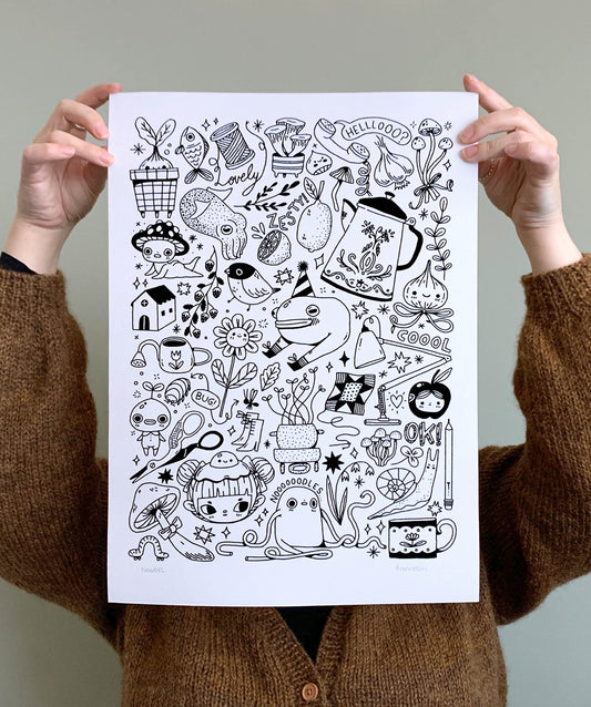Noodles - A3 Print