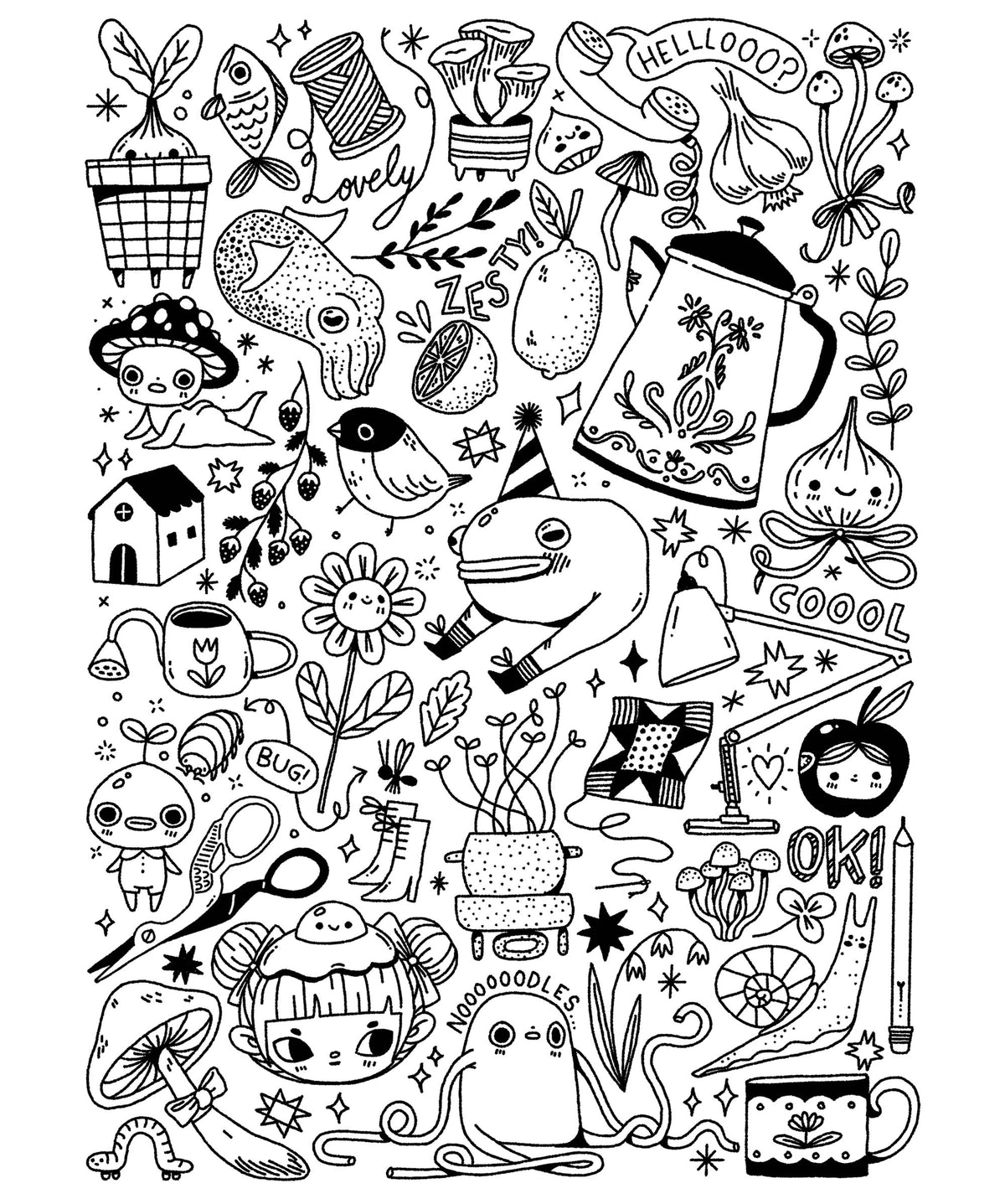 Noodles - A3 Print