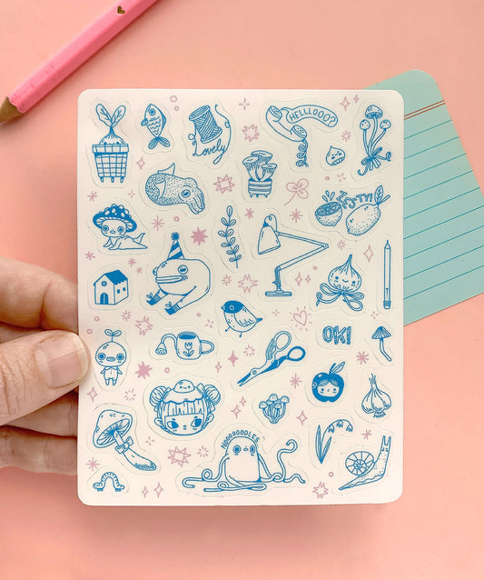 Noodles - Sticker Sheet