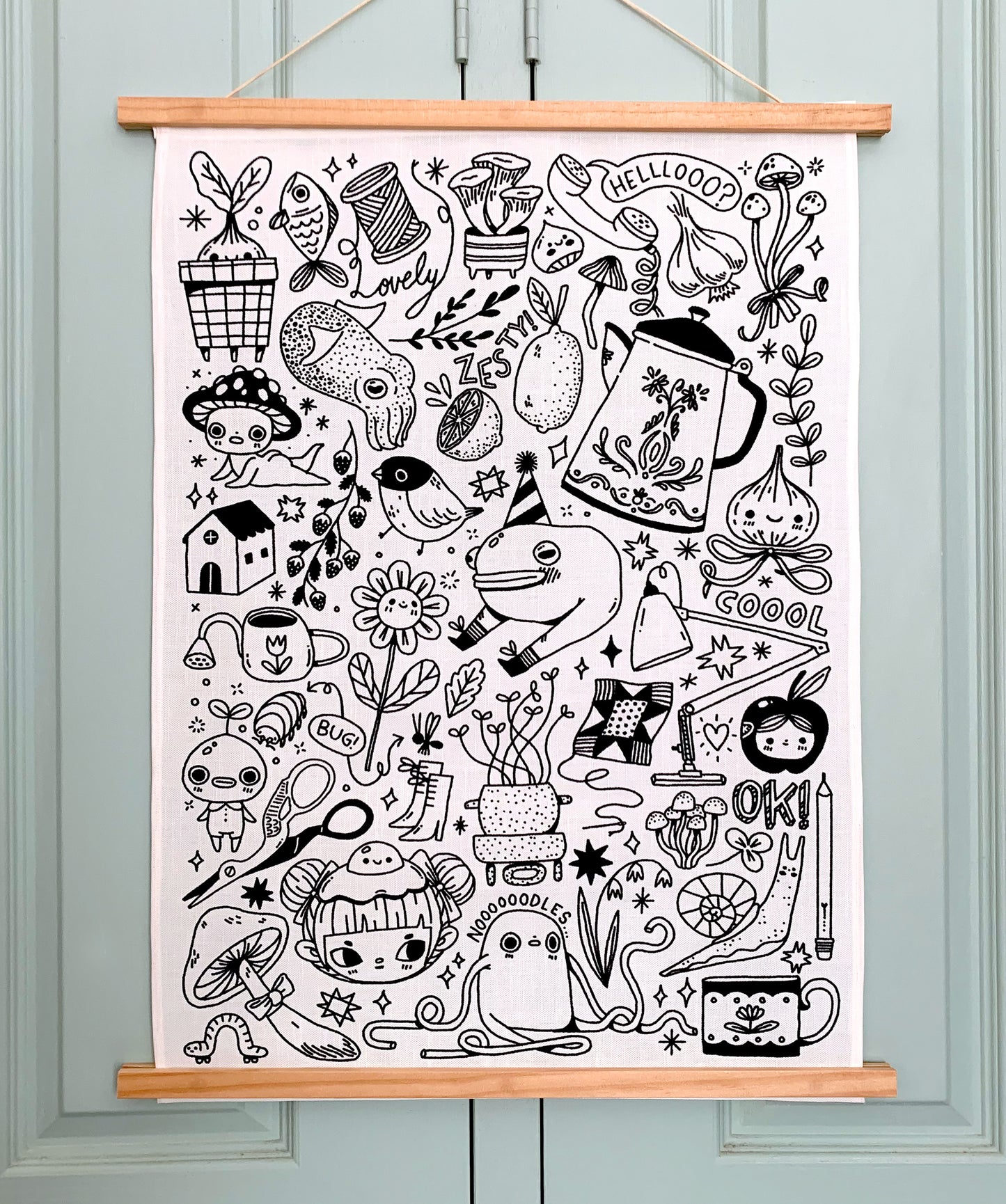 Noodles - Tea Towel