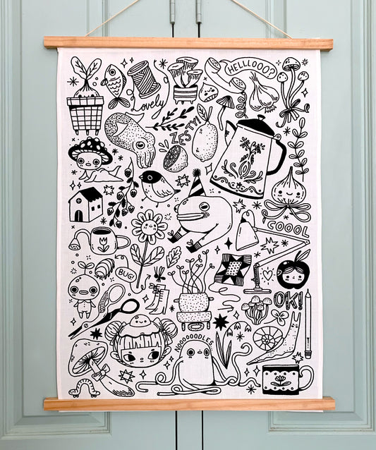 Noodles - Tea Towel