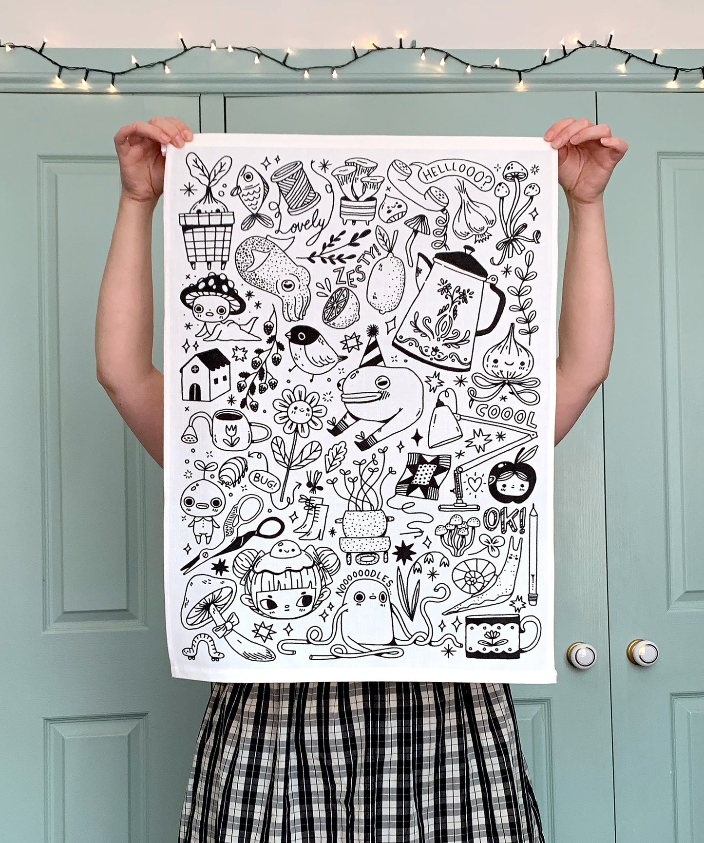 Noodles - Tea Towel