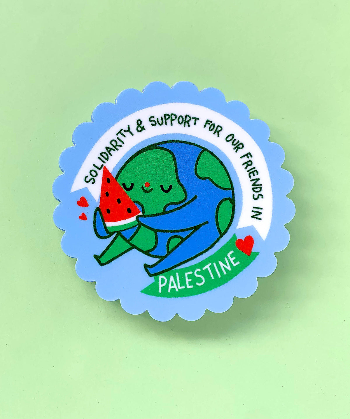 Solidarity & Support - FUNDRAISER Vinyl Sticker