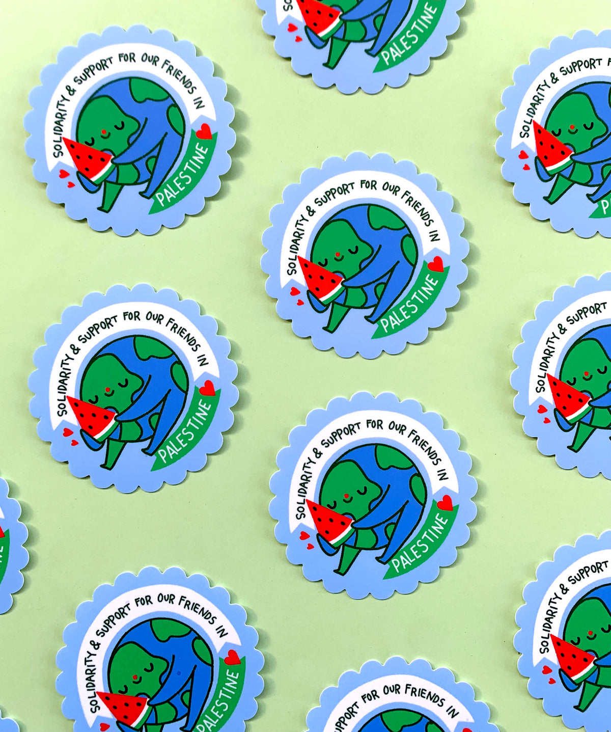 Solidarity & Support - FUNDRAISER Vinyl Sticker